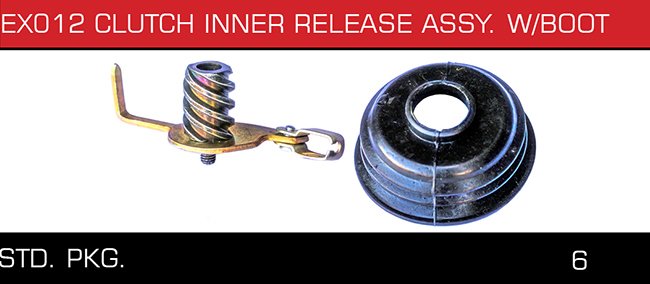 EX012 CLUTH INNER RELEASE ASSY W BOOT